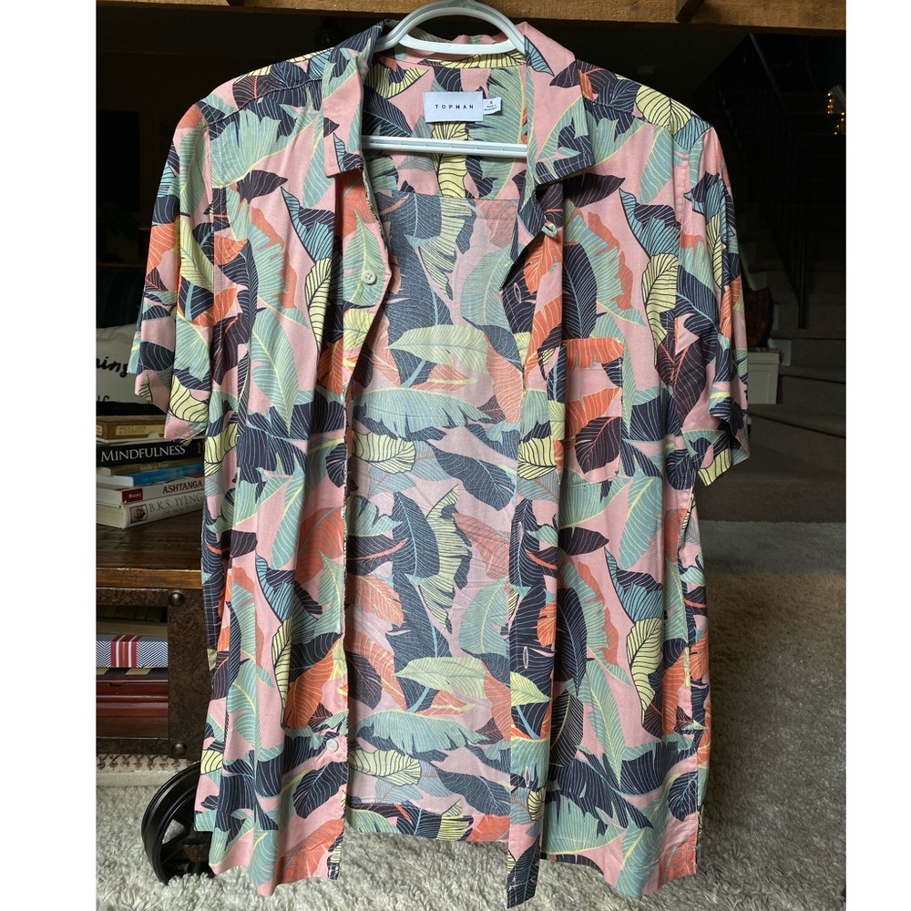 Floral Topman Button Down